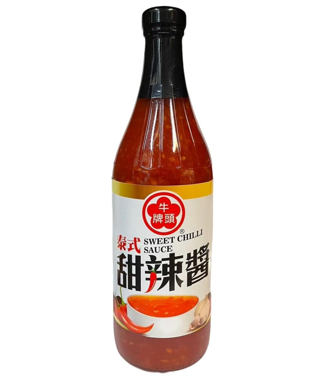 牛頭牌 泰式甜辣醬(玻璃)890g